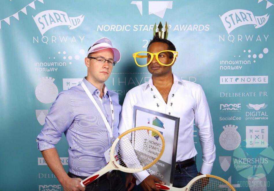 Edgefolio picks up ‘Best Newcomer’ and ‘Founder of the Year’ at Nordic Startup Awards 2014