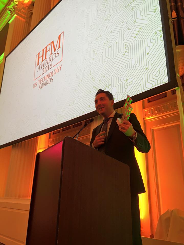 Edgefolio Wins “Best New Cloud Application” at Hedge Fund Management US Technology Awards 2016