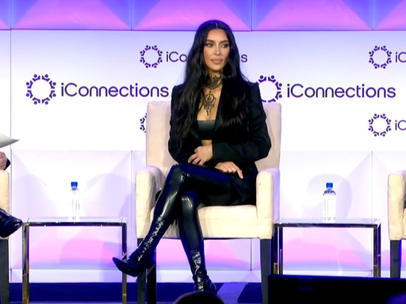 iConnections 2023 panel featuring Kim Kardashian